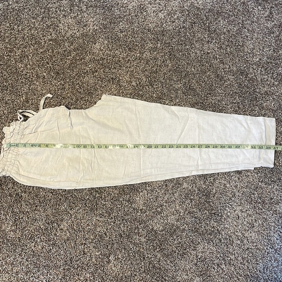 Faded linen pants - Picture 4 of 4